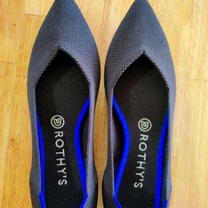 Rothy's The Point size 8.5, black